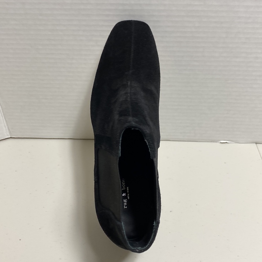 NIB Stunning!! Authentic Rag and Bone Black Suede Aslen Boot Size 6/EU 36 - Picture 6 of 9
